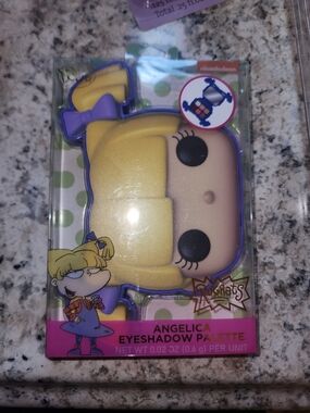 Nickelodeon Angelica Eyeshadow Palette - Purple & Yellow